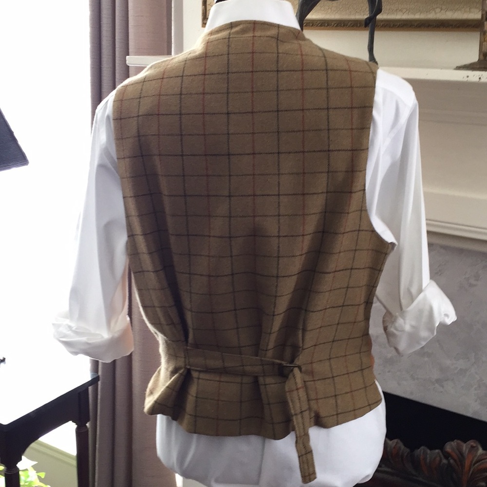 ๐Sale๐๐ฅHolland &Holland London Suede Vintage Vest - Picture 2 of 11